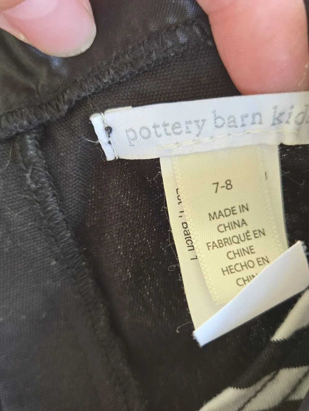 Pottery Barn Kids Frankensteins Monster Costume Size 7/8
